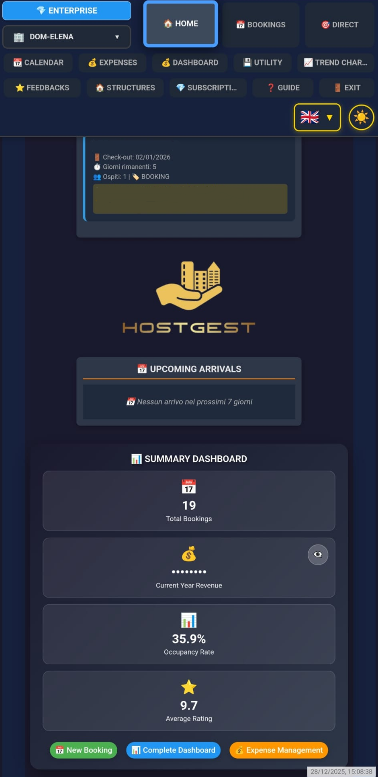 HOSTGEST Mobile App
